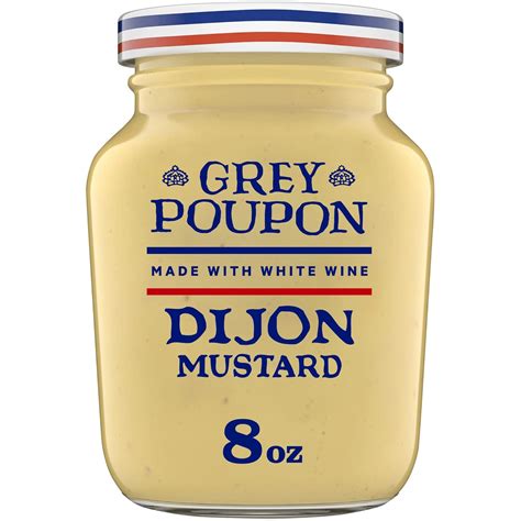 Amazon.com : Grey Poupon Dijon Mustard (8 oz Jar) : Everything Else