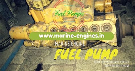 Fuel Pump for Sale | Ship Machinery | Used Recondition