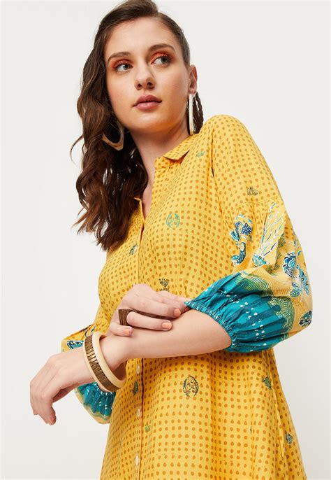 Buy Women Printed Shirt Dress Online at just Rs. 999.0 - 1000012206791 ...