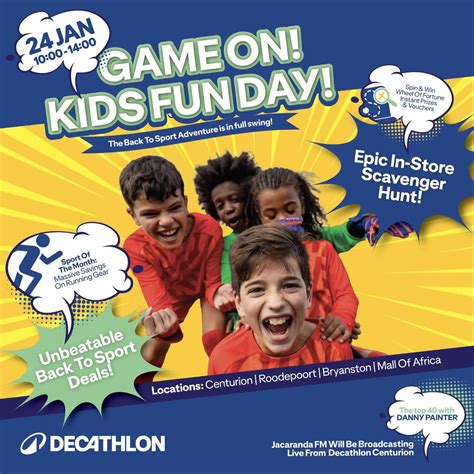 Game On! Kids Fun Day!, Lenchen Avenue, 0157 Centurion, South Africa ...