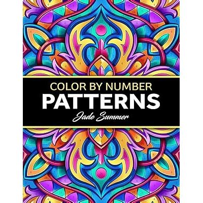 Color by Number Patterns: An Adult Coloring Book India | Ubuy