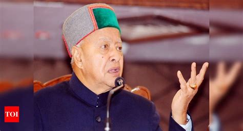 Virbhadra Singh: ED says Himachal CM Virbhadra Singh used shell ...
