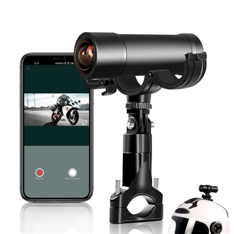 Buy VSYSTO 2K Motorcycle Helmet Camera Small Video Camera Mini Body ...