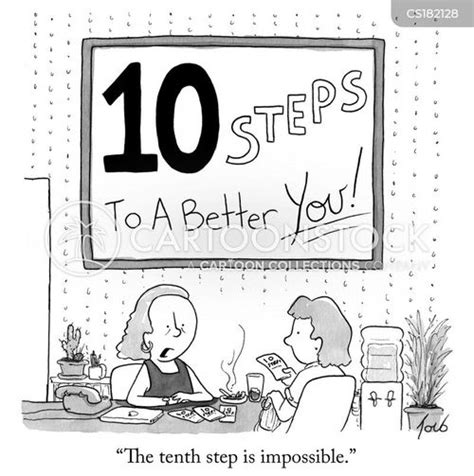 Image result for 12 Step Program Cartoon