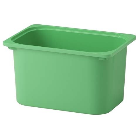 TROFAST storage box, bright green, 42x30x23 cm (16 ½x11 ¾x9") - IKEA