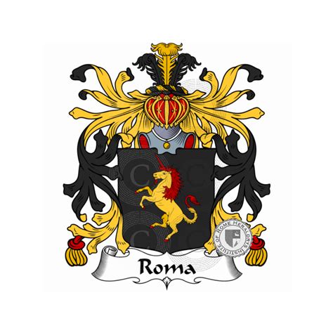 Roma family heraldry genealogy Coat of arms Roma