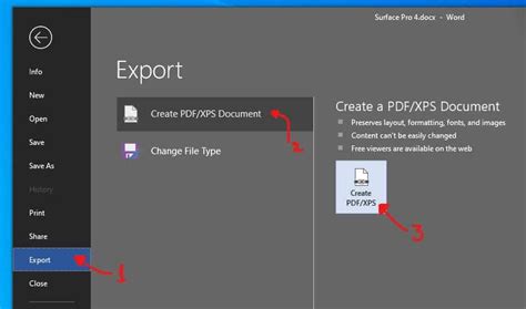 Image result for Word Save as PDF