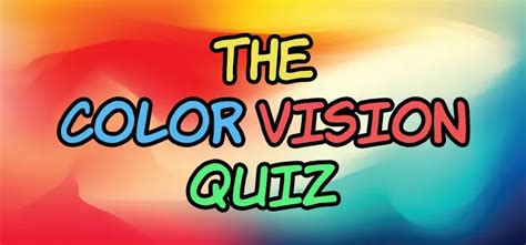 Image result for Fun Color Vision Quiz Answers