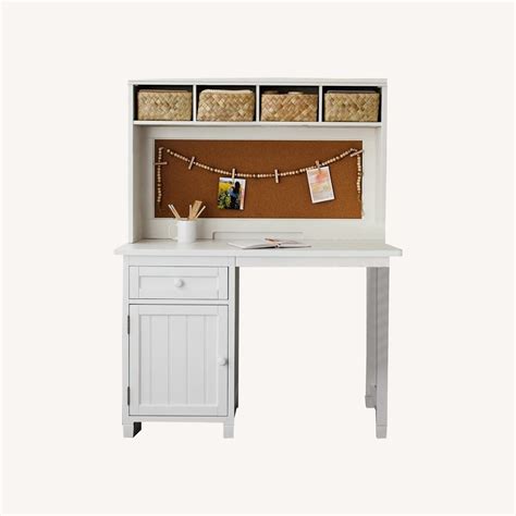 PB Teen Desk + Hutch - AptDeco