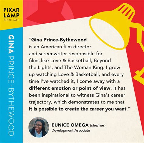 Pixar on Twitter: "💡 Pixar Lamp Spotlight 💡: Eunice Omega shines a ...