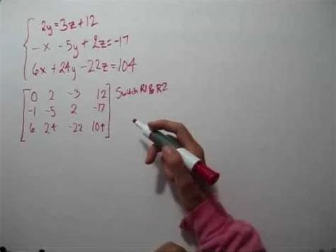 Image result for How to Solve Systems Using Matrices