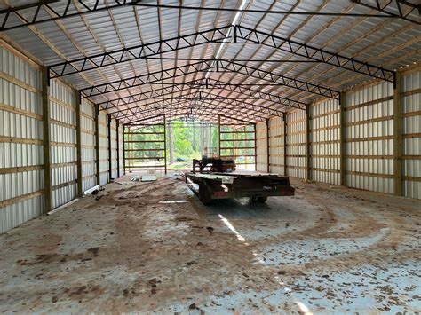 Steel Truss Pole Barn