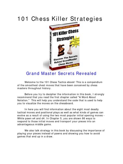 Image result for 101 Chess Tutorial