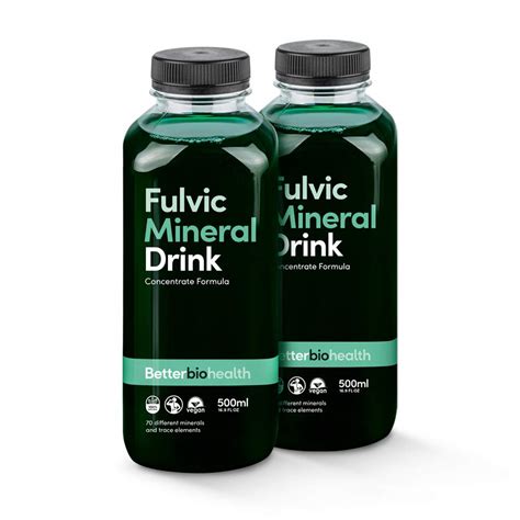 Betterbio Health Fulvic Mineral Concentrate 500ml 32 Servings Better ...