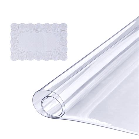 Amazon.com: VEVOR Clear Table Cover Protector, 24" x 48"/613 x 1230.2 ...