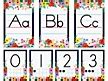 Wildflowers Alphabet Card Bulletin Board Set at Lakeshore Learning