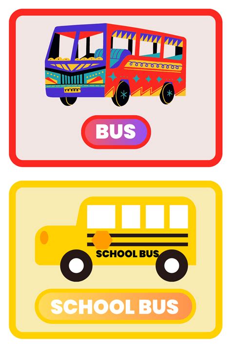 Transportation Flash Cards 的图像结果