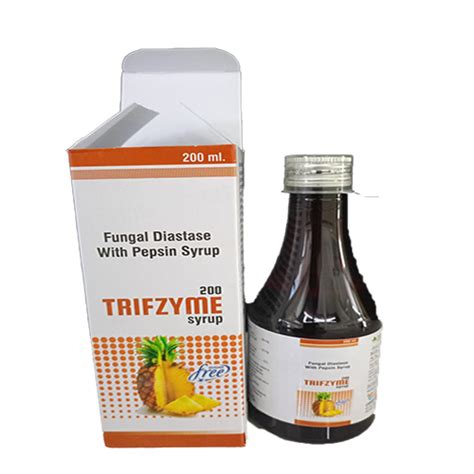 200 trifzyme - Fungal Diastase With Pepsin Syrup - Cardiff Biocare
