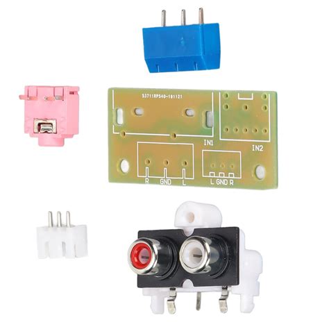 Audio Adapter Board – 3.5mm Plug Socket & PCB Terminal Block