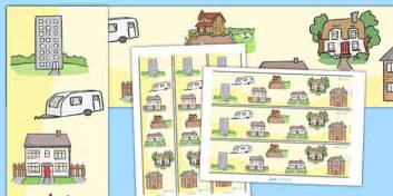 Houses and Homes Display Borders