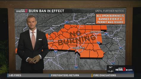 Burn Ban Expanded: Is Your County On The List? | wfmynews2.com