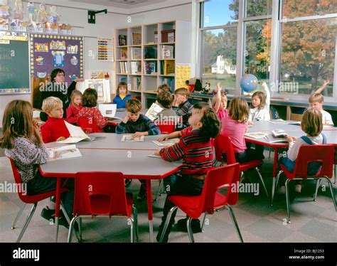 American Elementary School Classroom