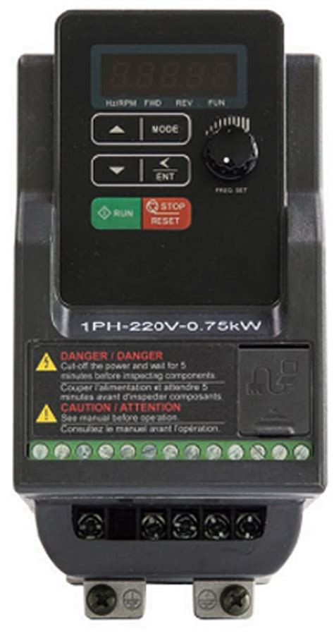 RS PRO | RS PRO Inverter Drive, 1.5 kW, 1 Phase, 200 → 240 V ac, 15.5 A ...