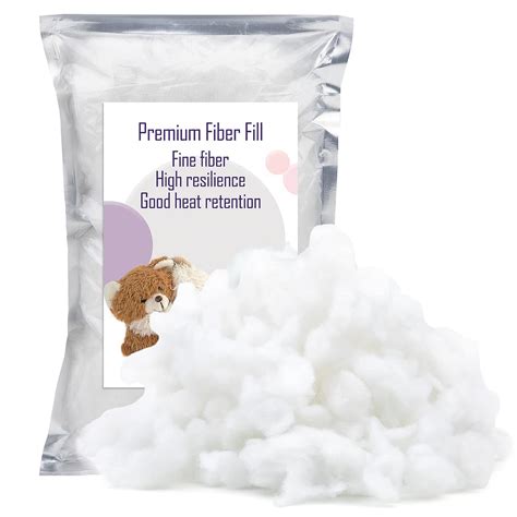 Polyester Fiber, 5.29oz Polyester Fiber Fill, Fiberfill for Crafts ...