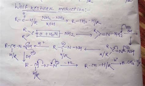 Why wolff kishner reduction is preferred over clemmensen reduction ...