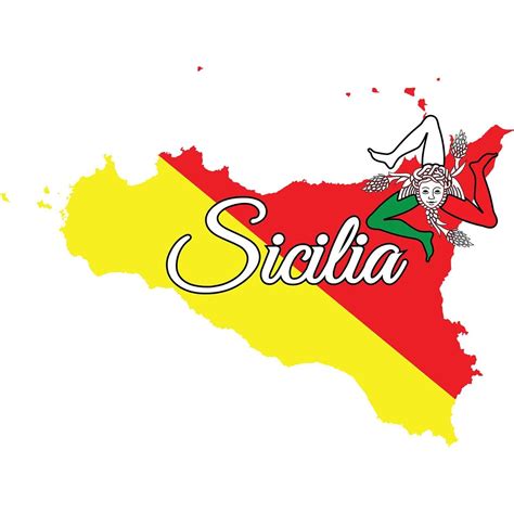 Sicilia Digital Art, Italian Download, Sicily, Italian Flag, Sicilian ...
