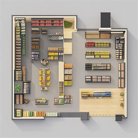 Store Layout 的图像结果