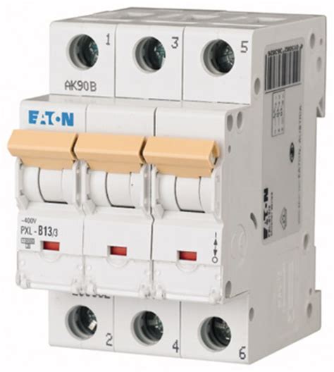 236424 PXL-C13/3 Eaton | Eaton xPole PXL, S200 MCB, 3P, 13A Curve C ...