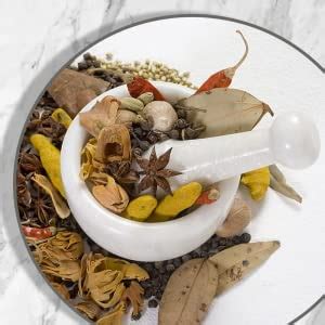 Jaipur Ace Natural White Marble Mortar and Pestle Set, Imam Dasta ...
