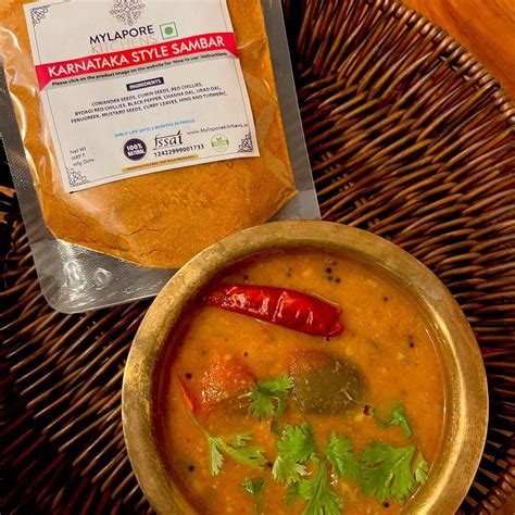 Karnataka Style Sambar - 200 gms – Mylapore Kitchens