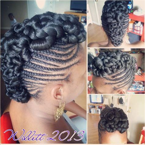 Braided mohawk | Hair styles | Pinterest | Braided mohawk, Mohawks and ...