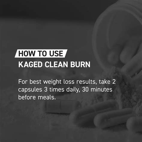 Buy Kaged Clean Burn Capsules - 180 Caps Online | NutriStar