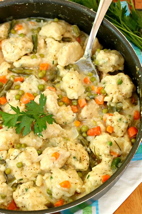 One Pot Chicken and Dumplings - The Cozy Cook