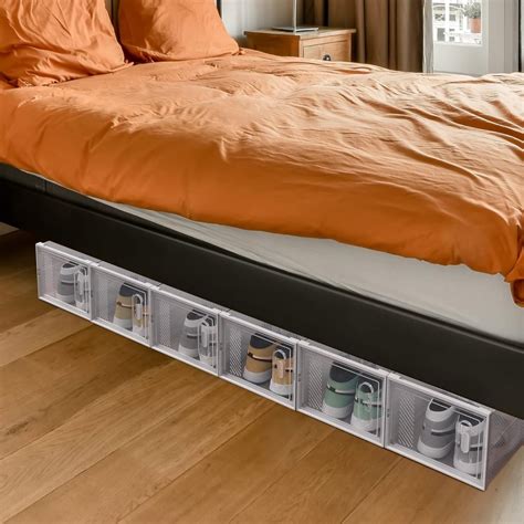 Buy Shoe Crates for Sneakers| Shoe Organizer Containers with Lids ...