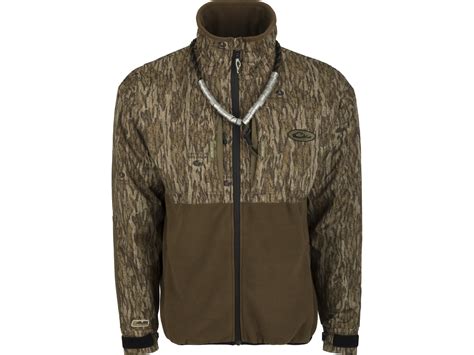 Drake Waterfowl Men's MST Guardian Eqwader Flex Fleece Full-Zip Jacket ...
