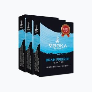 vooka VOOKA HERBAL SHISHA FLAVOR HOOKAH FLAVORS PACK OF 3 BRAIN FREEZER ...