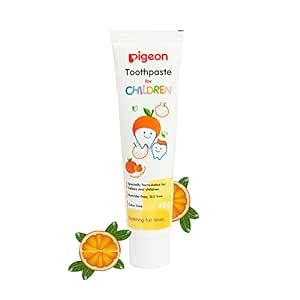 Pigeon Children Toothpaste - Orange (45g) : Amazon.in: Health ...