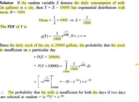 The daily consumption of milk in a city, (8)in excess of 30,000 gallons ...