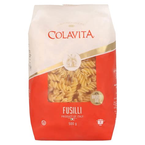Buy Colavita Fusilli Pasta – High-Quality Spiral-Shaped Pasta, Made ...