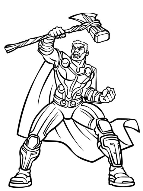 Heroic Adventures: Avengers Coloring Pages ⚔️🦸‍♂️ ...