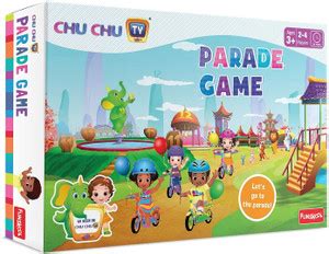 FUNSKOOL Board Game CHU CHU PARADE GAME Educational Board Games - Board ...