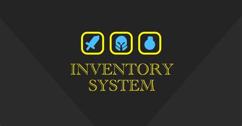 Inventory System Unity C# Coding with Unity 的图像结果