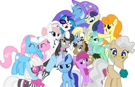 Mlp Background Ponies Wallpaper