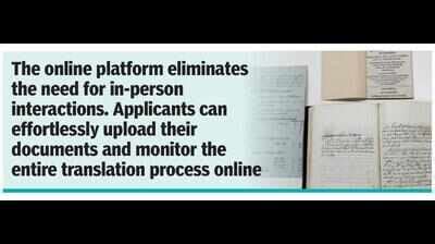 Online Portuguese translation of documents to end queues | Goa News ...