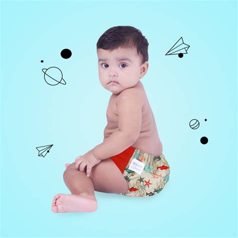 Cloth Diapers & Potty-Training Pants Combo Pack of 4 | Snugkins