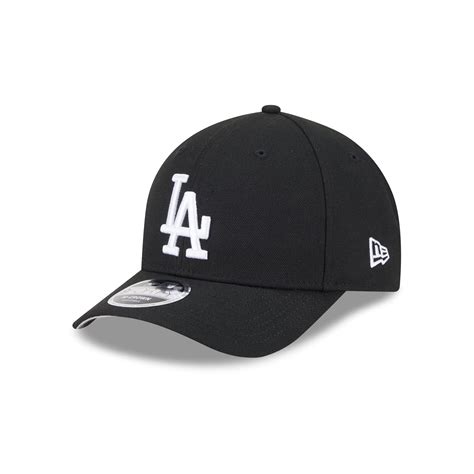 Los Angeles Dodgers Black Authentic Collection 9FORTY M-Crown Snapback ...